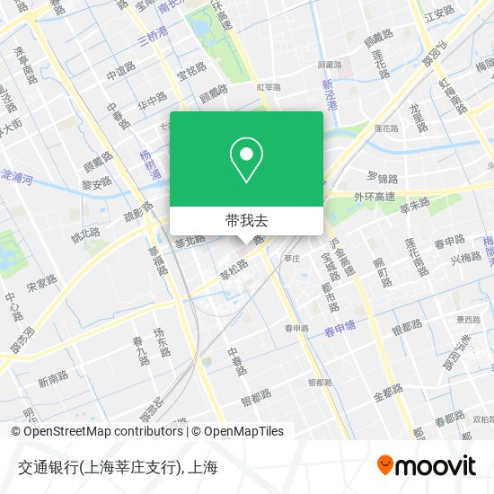 交通银行(上海莘庄支行)地图