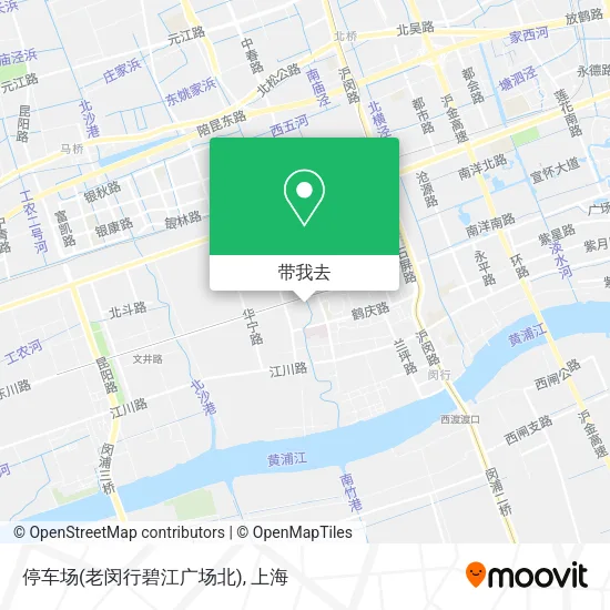 停车场(老闵行碧江广场北)地图
