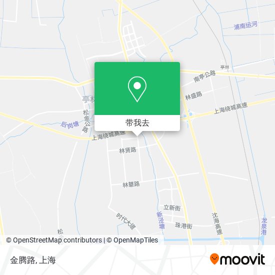 金腾路地图