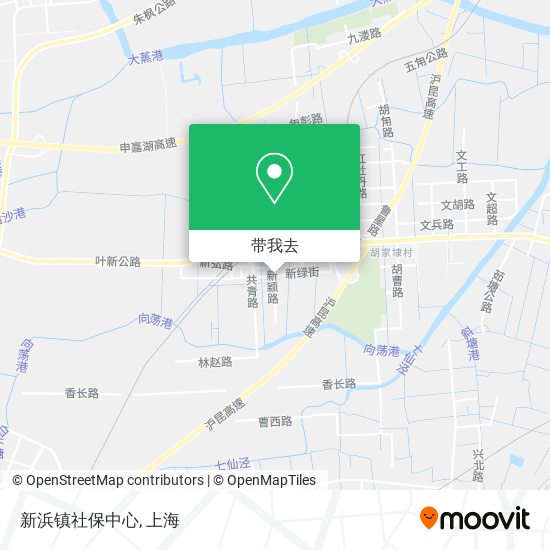 新浜镇社保中心地图
