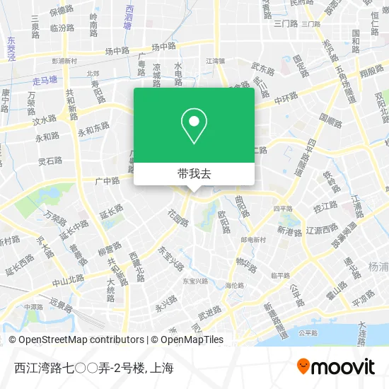 西江湾路七〇〇弄-2号楼地图