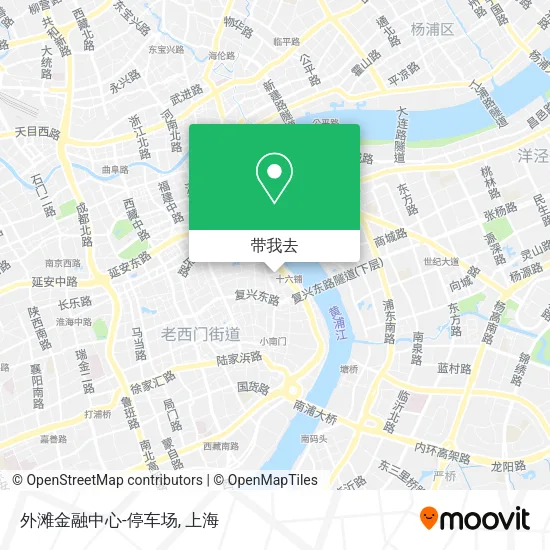外滩金融中心-停车场地图