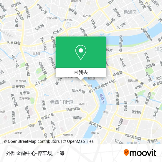 外滩金融中心-停车场地图