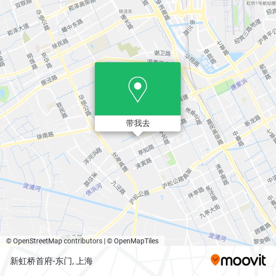 新虹桥首府-东门地图
