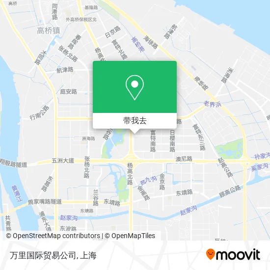 万里国际贸易公司地图