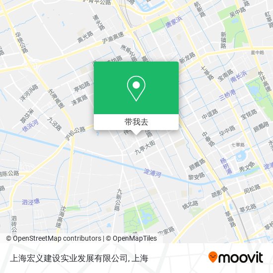 上海宏义建设实业发展有限公司地图