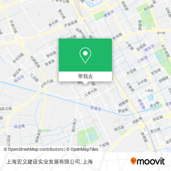 上海宏义建设实业发展有限公司地图
