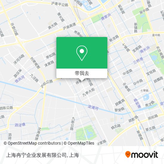 上海冉宁企业发展有限公司地图