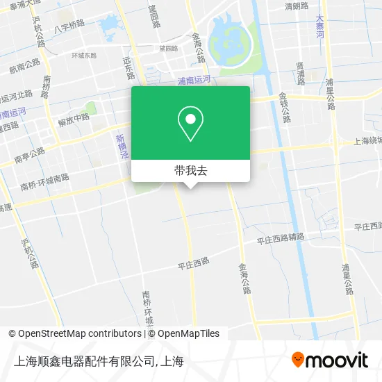 上海顺鑫电器配件有限公司地图
