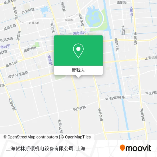 上海贺林斯顿机电设备有限公司地图