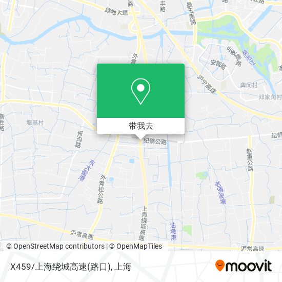 X459/上海绕城高速(路口)地图
