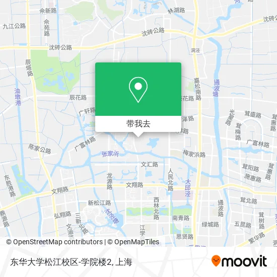 东华大学松江校区-学院楼2地图