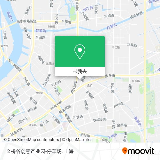 金桥谷创意产业园-停车场地图