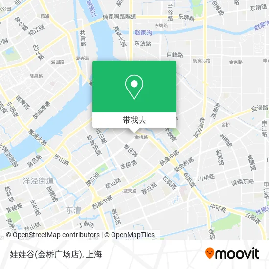 娃娃谷(金桥广场店)地图