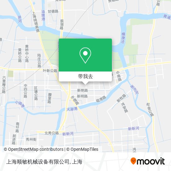 上海顺敏机械设备有限公司地图