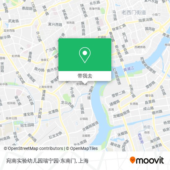宛南实验幼儿园瑞宁园-东南门地图