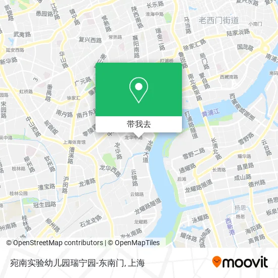 宛南实验幼儿园瑞宁园-东南门地图