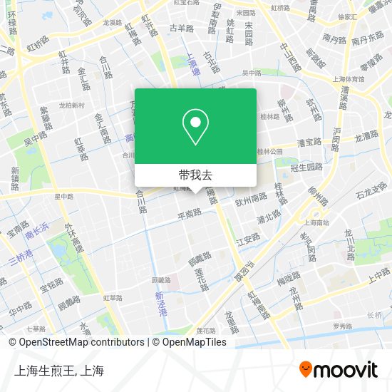 上海生煎王地图