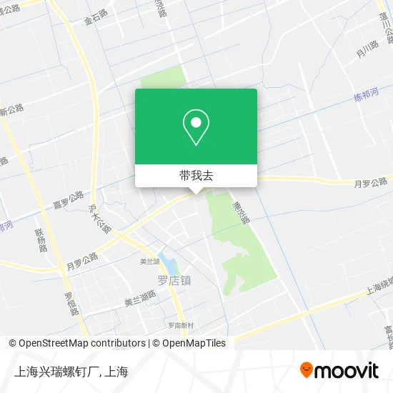 上海兴瑞螺钉厂地图