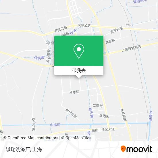 铖瑞洗涤厂地图