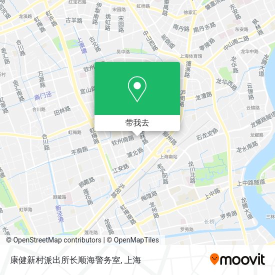 康健新村派出所长顺海警务室地图