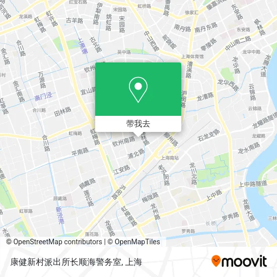 康健新村派出所长顺海警务室地图