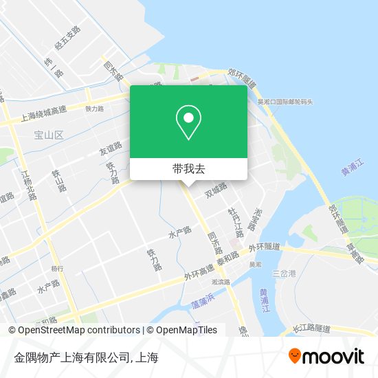 金隅物产上海有限公司地图
