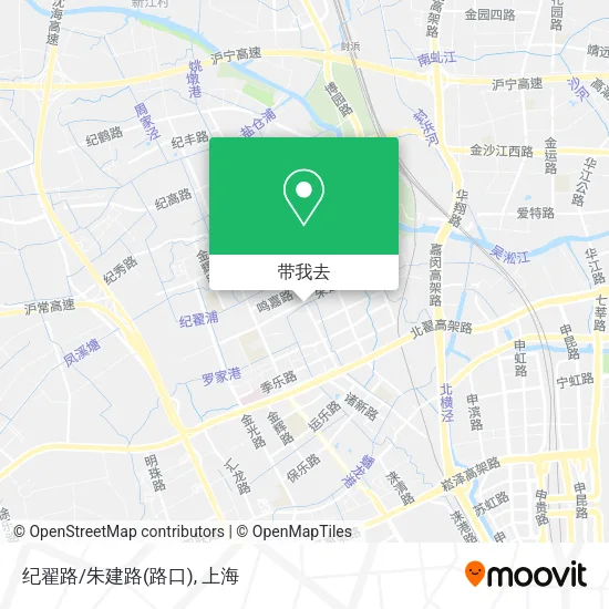 纪翟路/朱建路(路口)地图