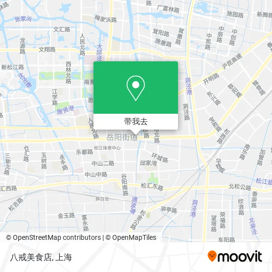 八戒美食店地图
