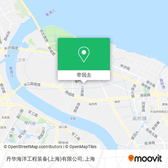 丹华海洋工程装备(上海)有限公司地图