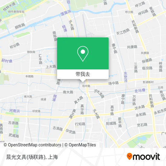 晨光文具(场联路)地图