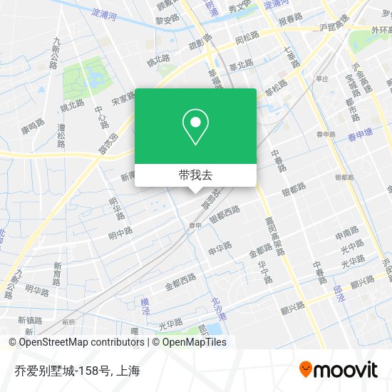 乔爱别墅城-158号地图