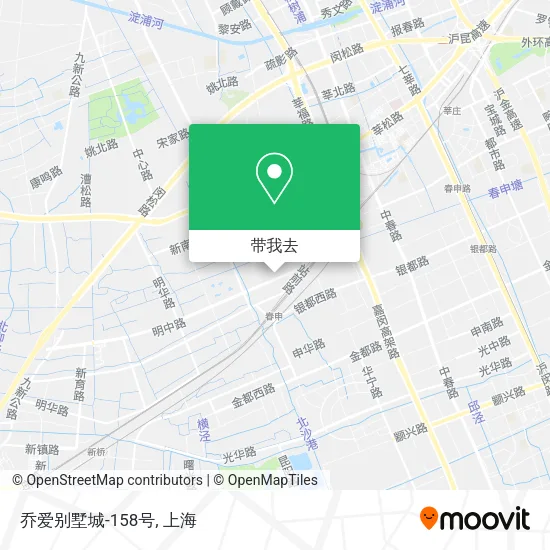 乔爱别墅城-158号地图