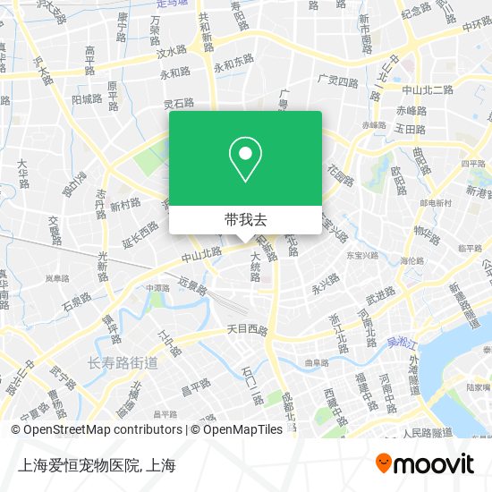 上海爱恒宠物医院地图