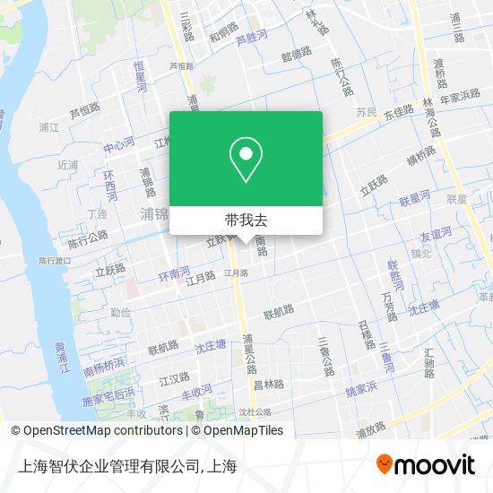 上海智伏企业管理有限公司地图