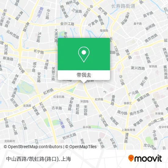 中山西路/凯虹路(路口)地图
