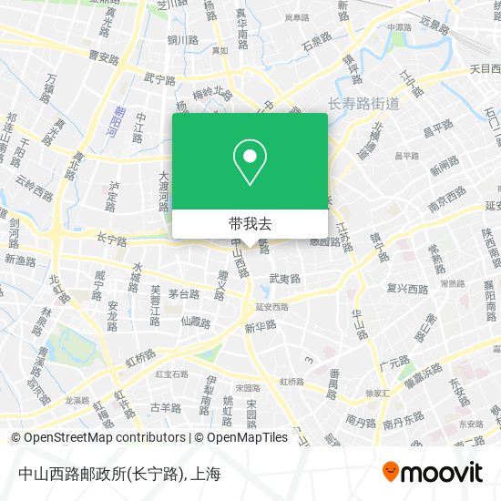 中山西路邮政所(长宁路)地图