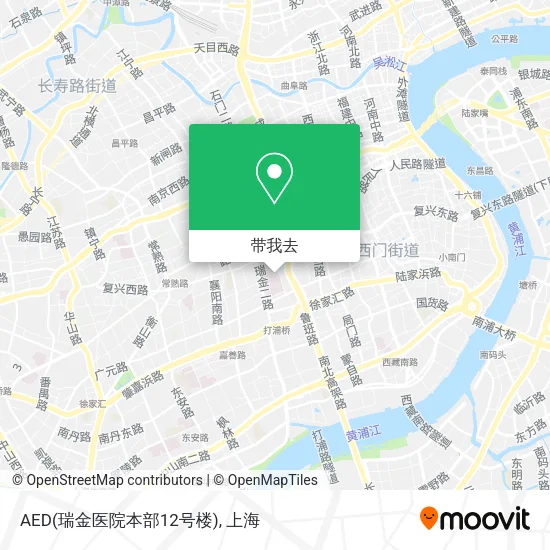 AED(瑞金医院本部12号楼)地图