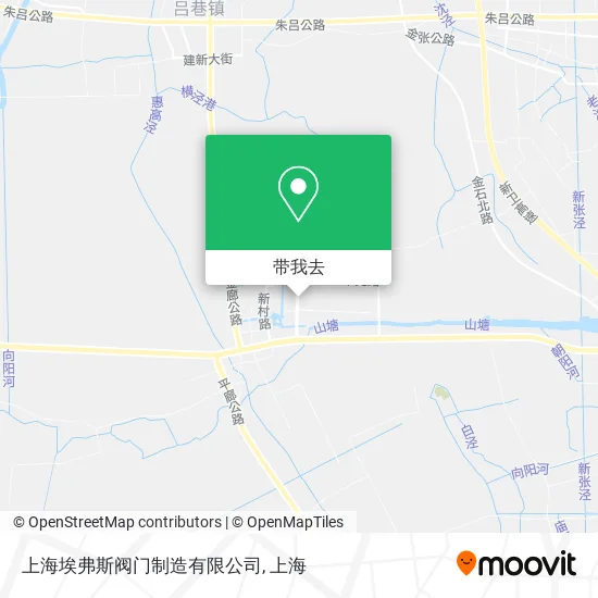 上海埃弗斯阀门制造有限公司地图