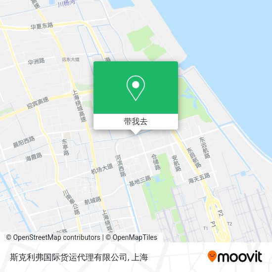 斯克利弗国际货运代理有限公司地图