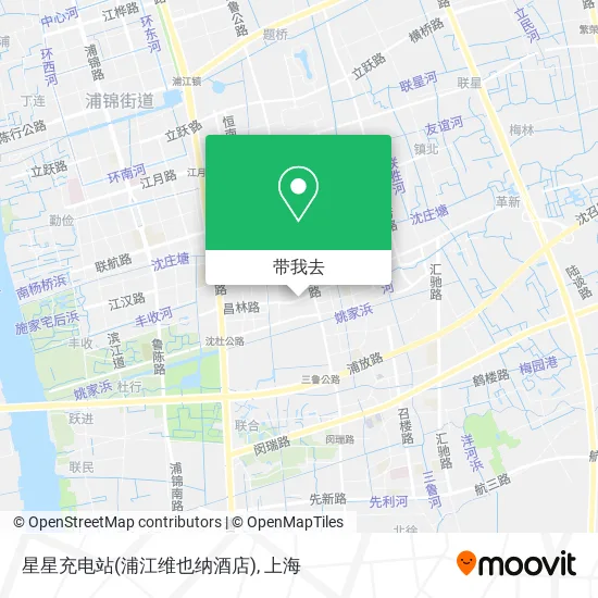 星星充电站(浦江维也纳酒店)地图
