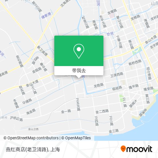 燕红商店(老卫清路)地图