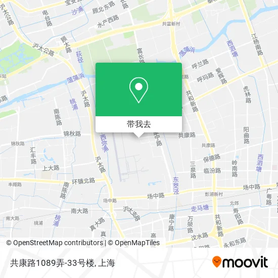 共康路1089弄-33号楼地图