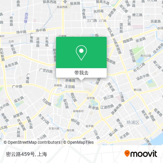 密云路459号地图
