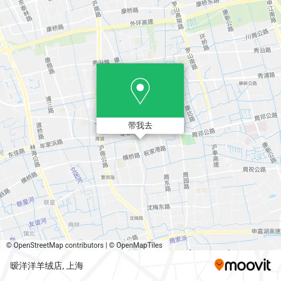 暧洋洋羊绒店地图