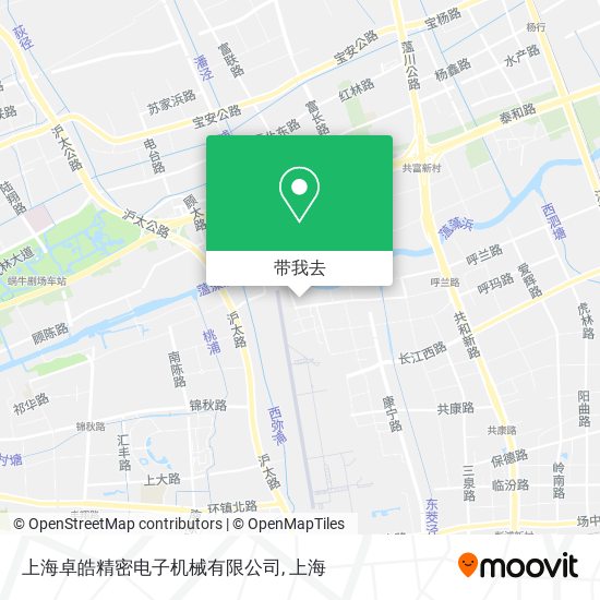 上海卓皓精密电子机械有限公司地图