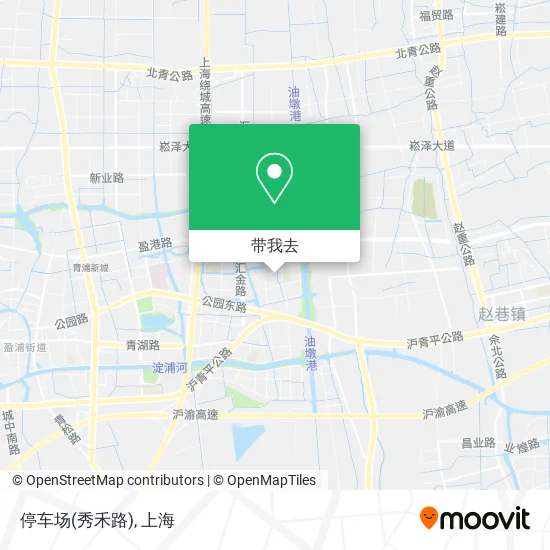 停车场(秀禾路)地图