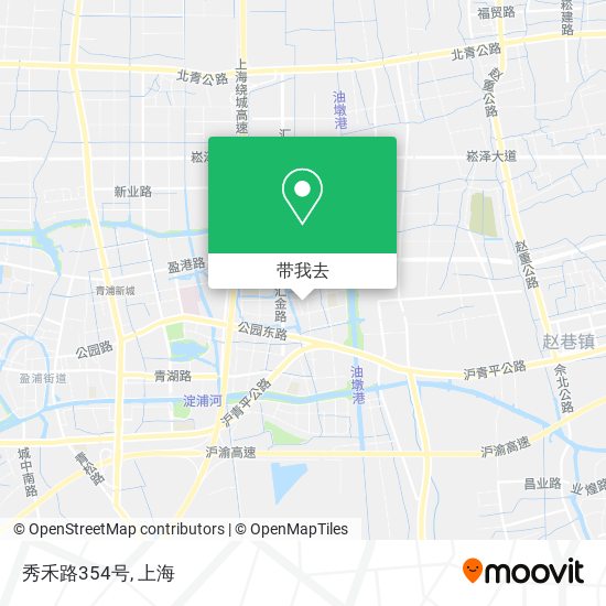 秀禾路354号地图