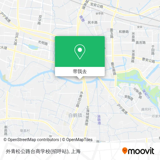 外青松公路台商学校(招呼站)地图