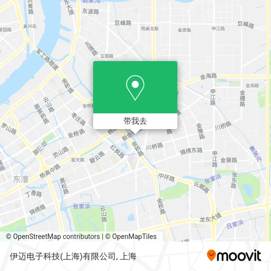 伊迈电子科技(上海)有限公司地图